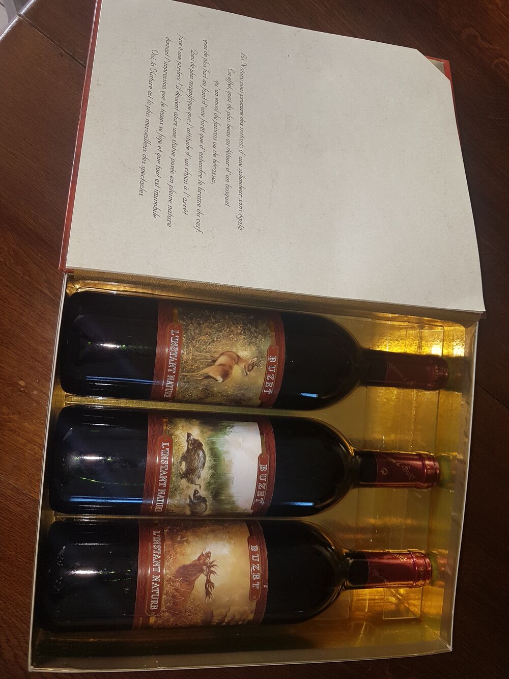 Coffret vin 