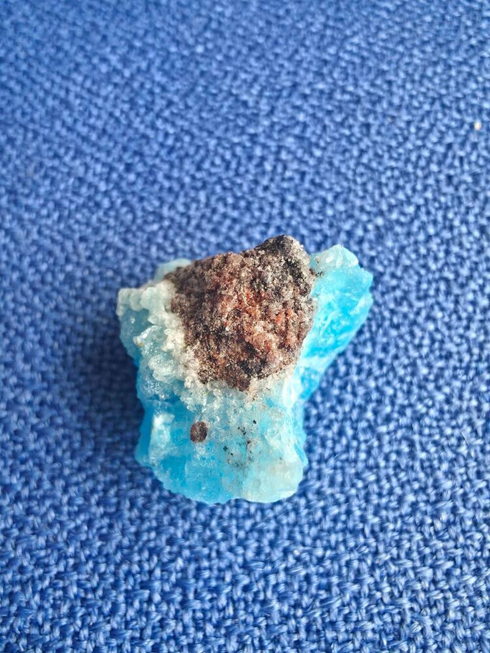 Sp&eacute;cimen de Min&eacute;ral Brut H&eacute;mimorphite Cristallis&eacute;e-Congo 