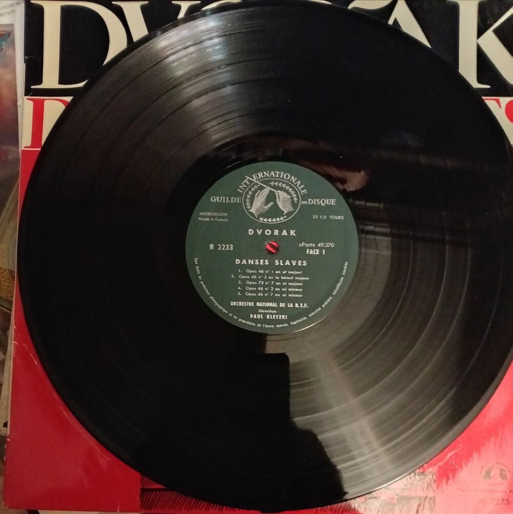 DVORAK / 2 X DISQUES VYNIL 33 TOURS / CD et vinyles