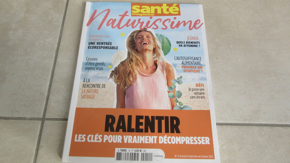 2 magazines sant&eacute; Livres et BD