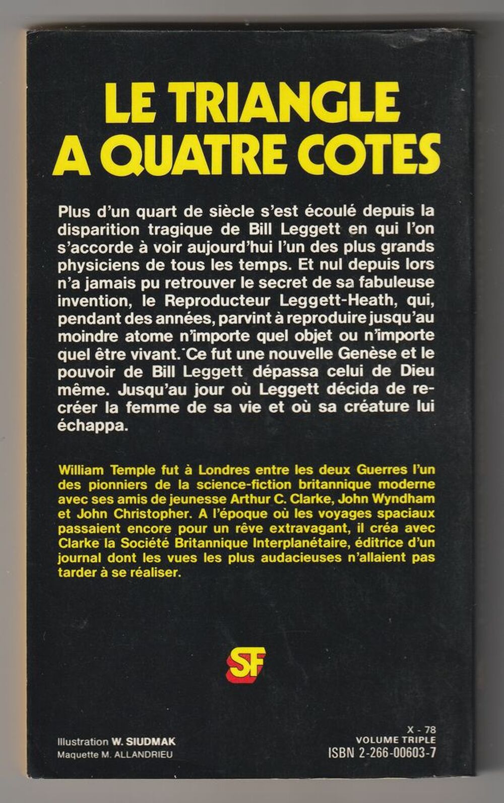 Le Triangle &agrave; quatre c&ocirc;t&eacute;s Livres et BD