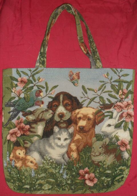 Tr�s joli Sac Cabas imprim� d'Animaux NEUF 25 Montreuil (93)