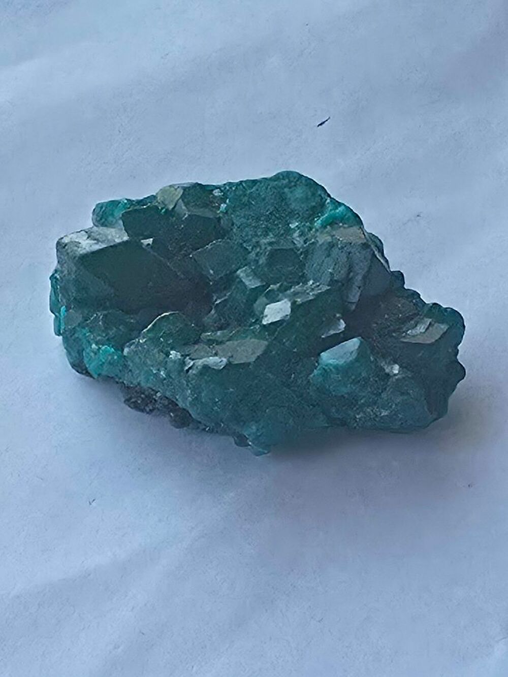 Magnifique Dioptase Cristallis&eacute;e du Katanga (RDC)-16g 