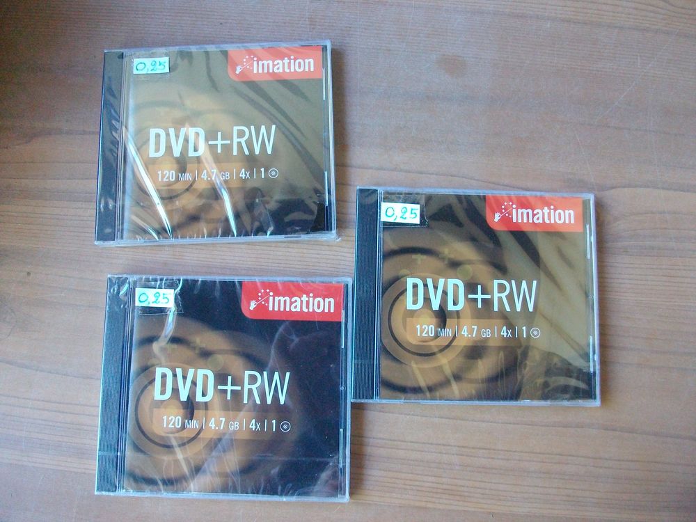 divers Packs de DVD-R et DVD-RW- Neufs DVD et blu-ray
