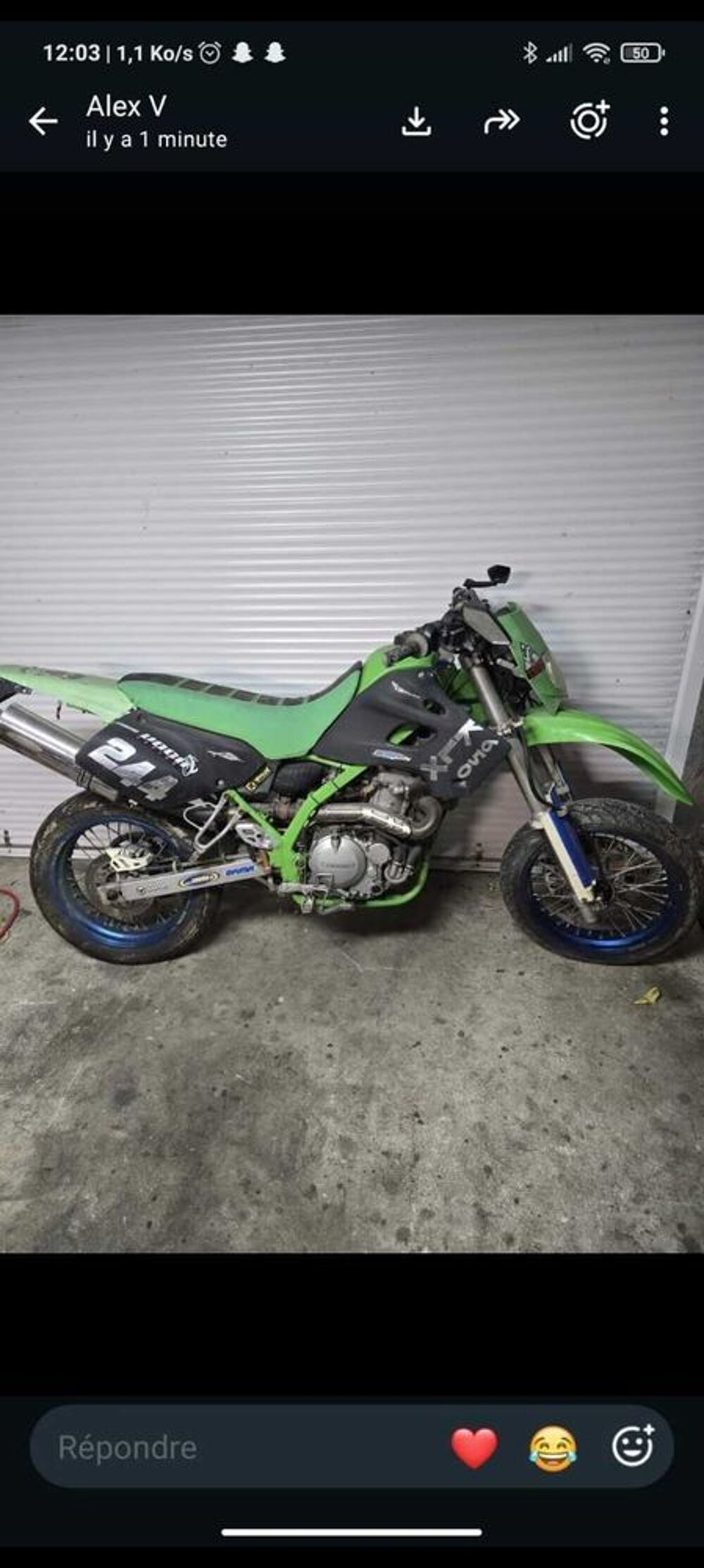 KAWASAKI 1993 occasion 75020 Paris