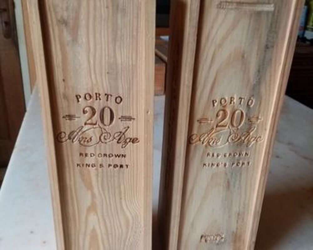 coffret en bois champagne 