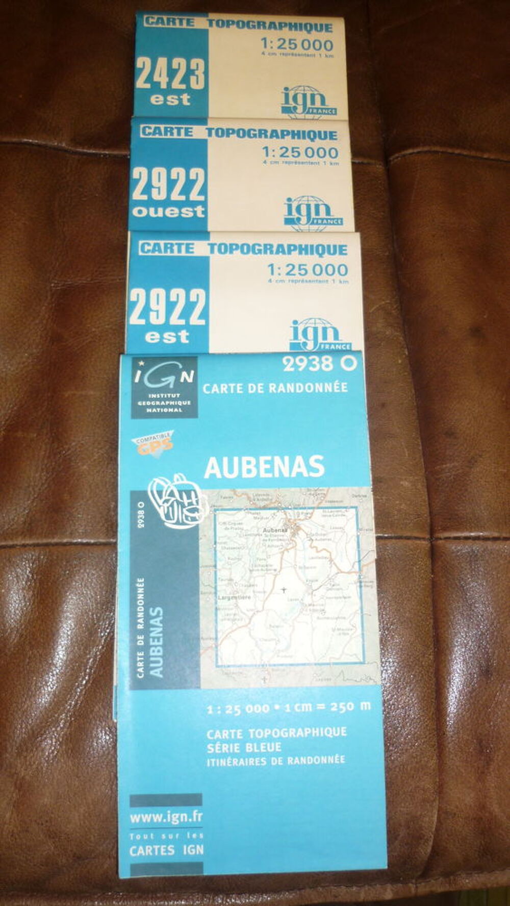 Cartes IGN NEUVES Sports