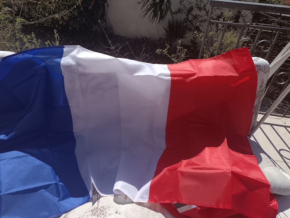 drapeau France 2m50 sur 50 Dcoration