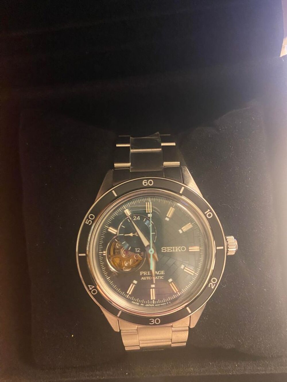Seiko GINZA Presage c?ur ouvert 140e anniv &eacute;dition limit&eacute;e
Bijoux et montres