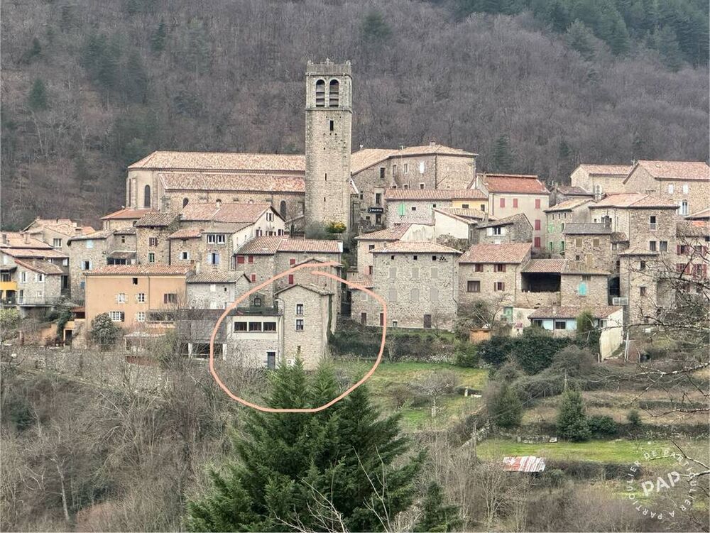Vente Maison Mason dans le village d'Antraigues avec vue panoramique Antraigues-sur-volane
