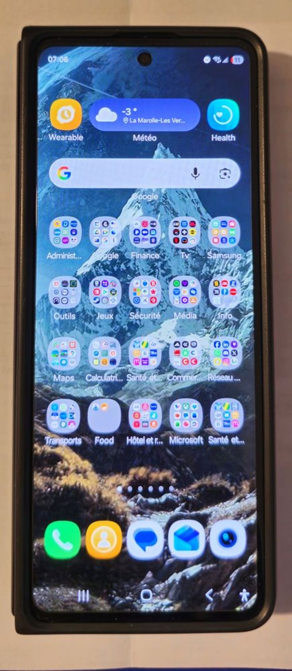 Samsung Galaxy Z Fold 5 &agrave; r&eacute;parer Téléphones et tablettes