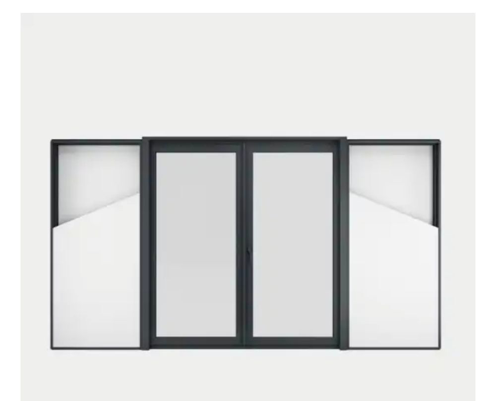   Lot de 11 menuiseries neuves Aluminium maison individuelle 
