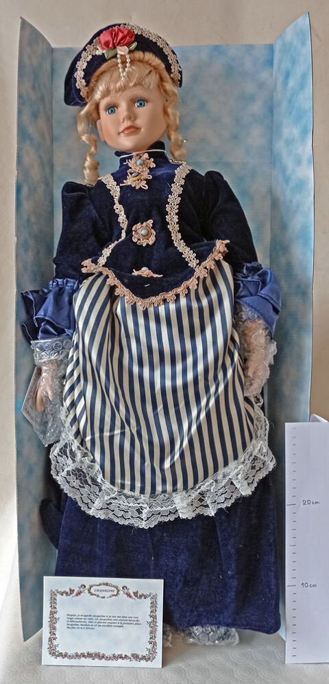 Poupée de collection en porcelaine de 60cm 15 Mons-en-Barœul (59)
