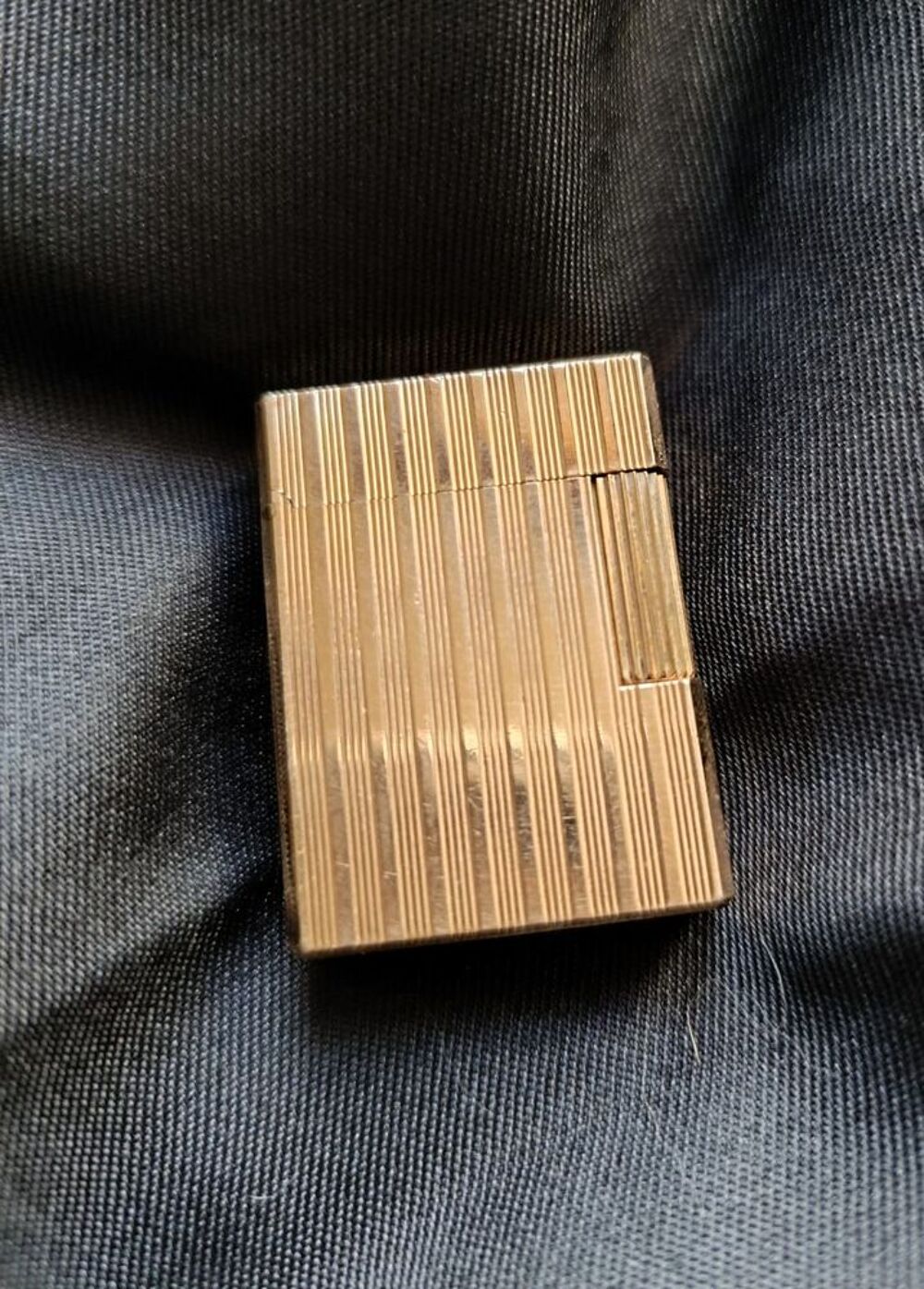 Briquet Dupont Ligne 1 Plaqu&eacute;-Or 20u 