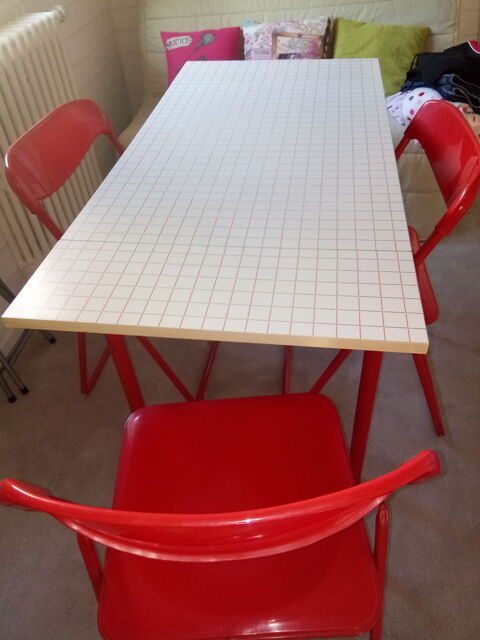 table de cuisine + 3 chaises 30 Luc� (28)
