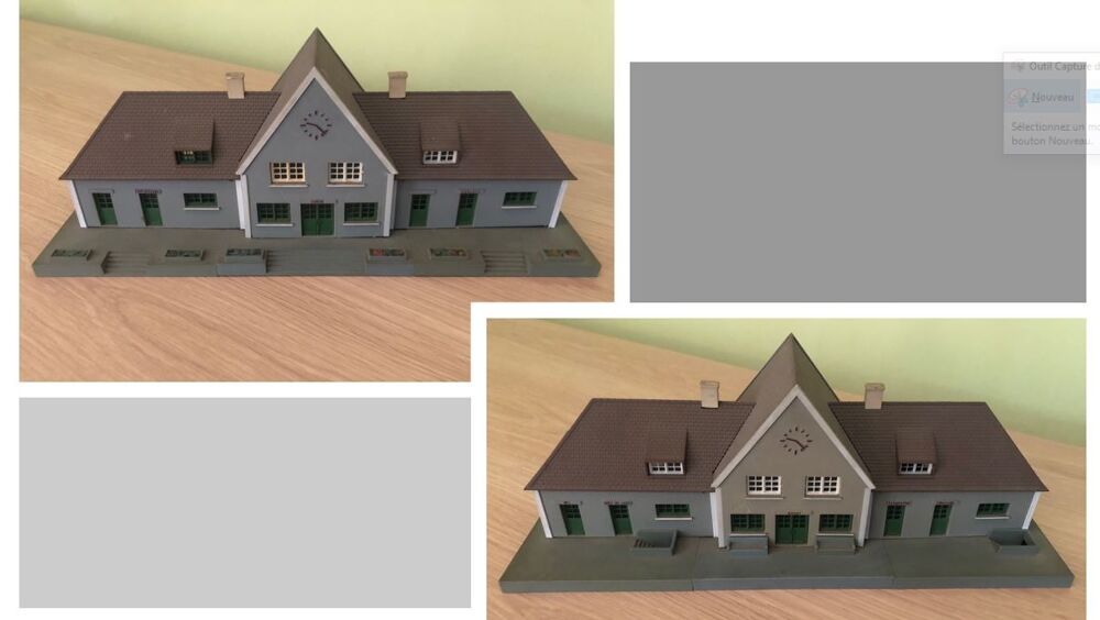 Maquettes pour d&eacute;cor train &eacute;lectrique JOUEF Jeux / jouets