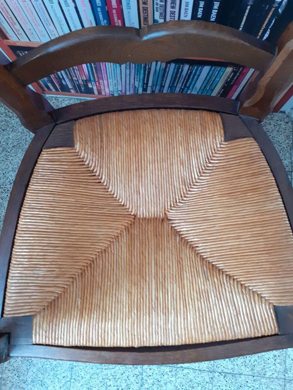 Fauteuil Louis XV en ch&ecirc;ne Meubles