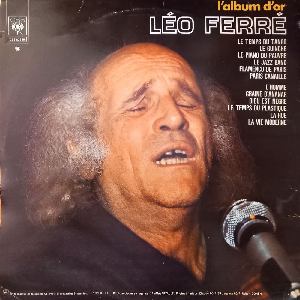 LEO FERRE / DISQUE VYNIL 33 TOURS / CD et vinyles