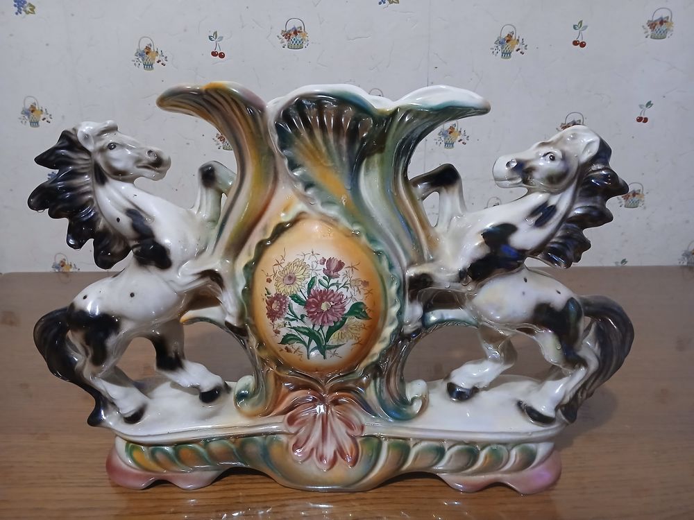 Vase deux chevaux Décoration