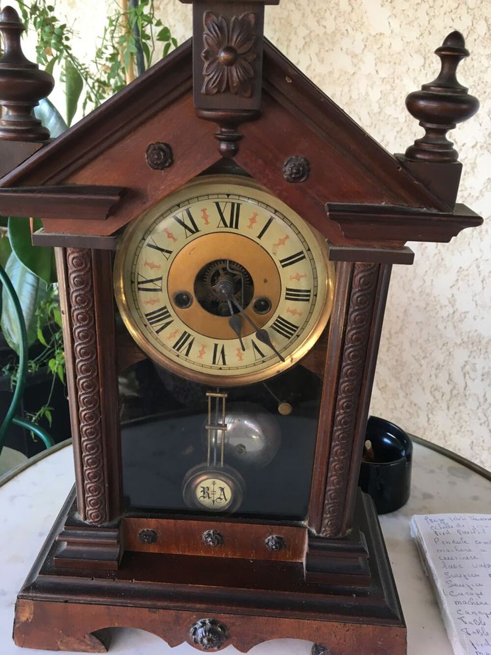 Vend pendule de table ancienne 