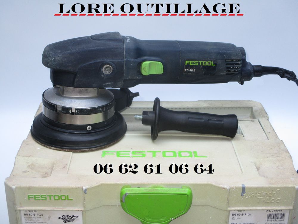 FESTOOL RG 80 - Fraiseuse b&eacute;ton Bricolage
