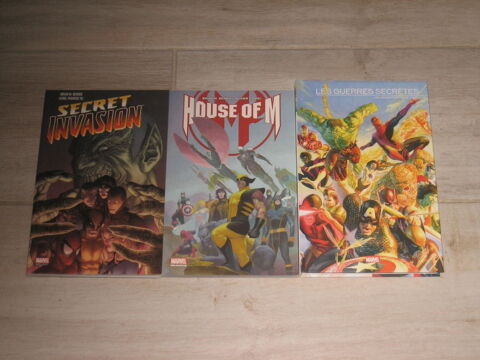 lot HOUSE OF M+SECRET INVASION marvel select+ LES GUERRES SECRETES marvel event PANINI 50 C�zy (89)
