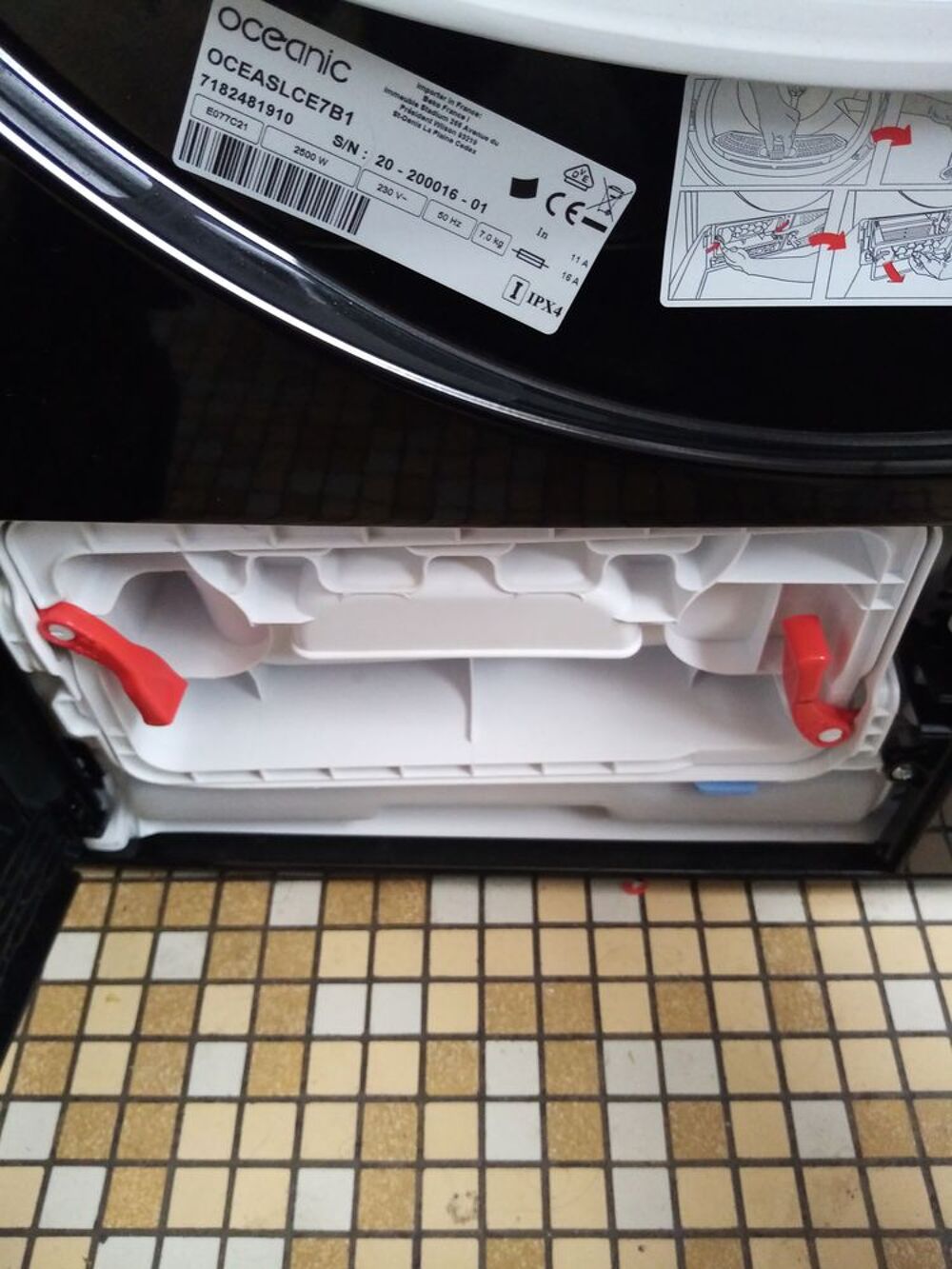 S&egrave;che linge condensation Electrom�nager