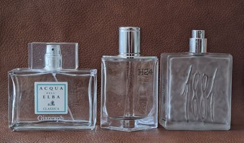 bouteilles de parfum vide cerruti hermès h24 acqua dell elba 5 Carnon Plage (34)