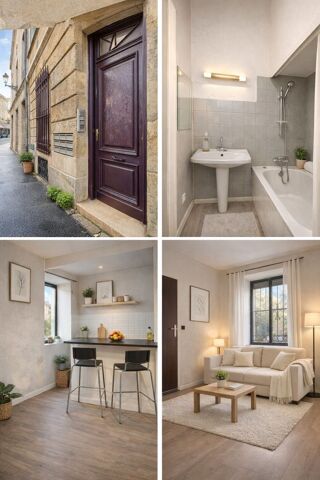  Appartement � vendre 1 pi�ce 21 m� Bordeaux