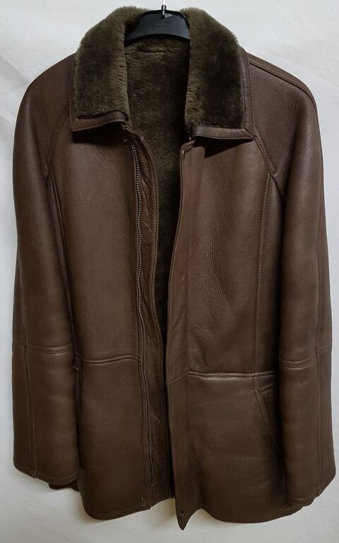 Manteau en cuir et fourrure 250 Marignane (13)