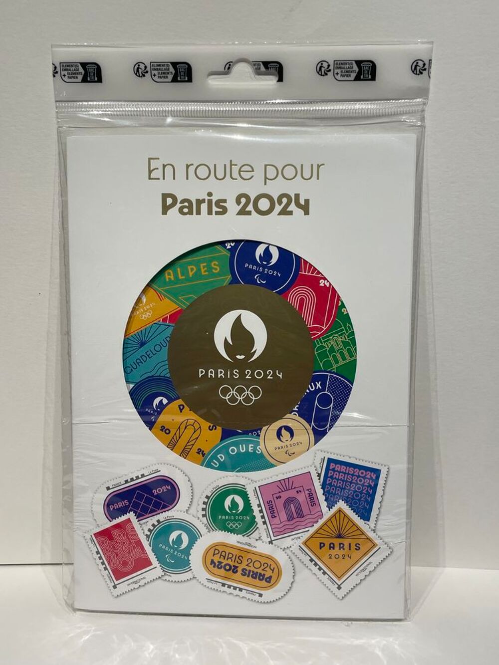 Collector "Le Parcours du Relais de la Flamme Olympique" 