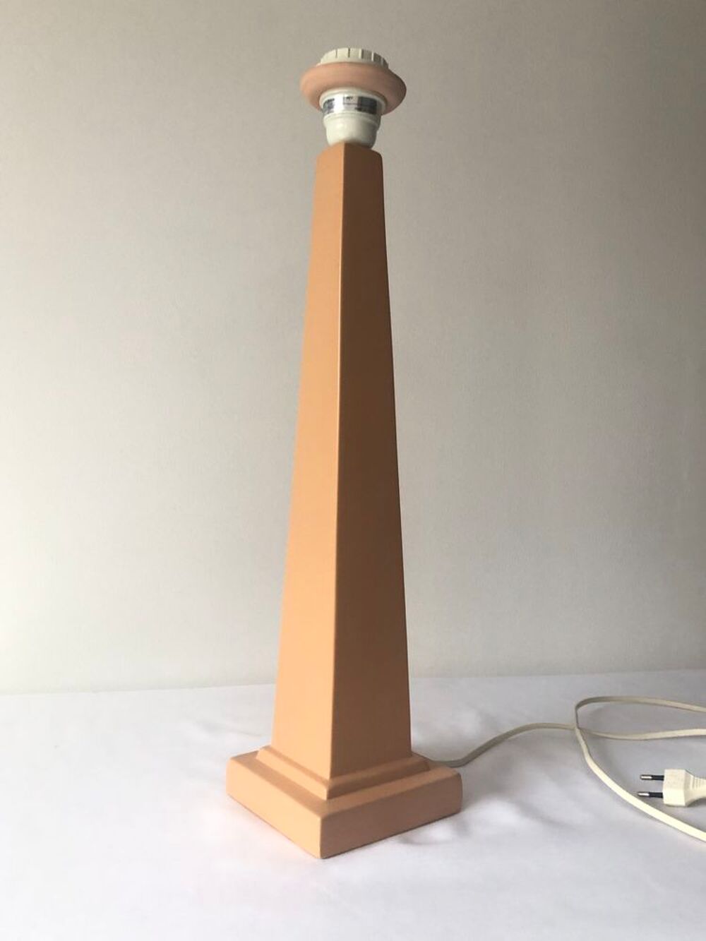 Pied de lampe ALBRET Rodez c&eacute;ramique ann&eacute;es 70/80 Hauteur 52 Décoration