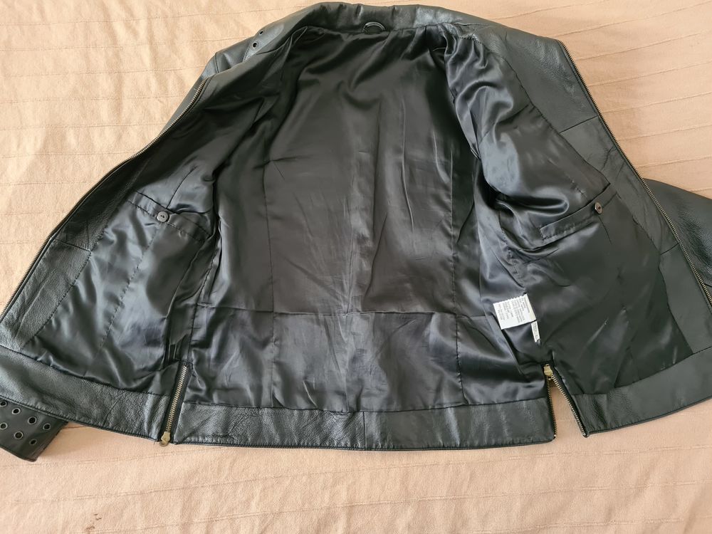 Veste en cuir femme Vtements