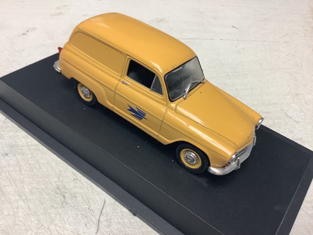 LA POSTE SIMCA P60 MESSAG&Egrave;RE 1963 1/43 voiture miniature. 