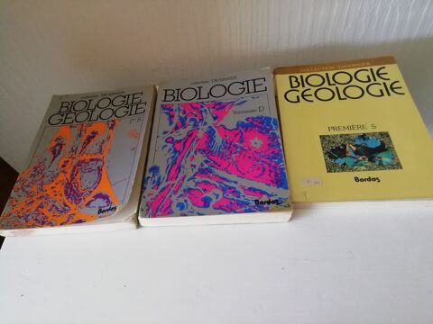 3 livres d'tudes Biologie et Gologie  15 Poitiers (86)