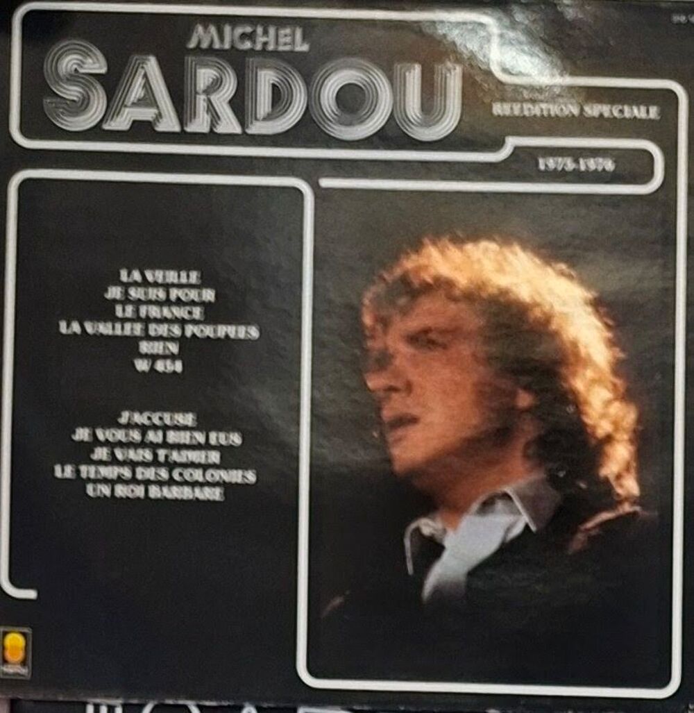 9 vynils SARDOU CD et vinyles