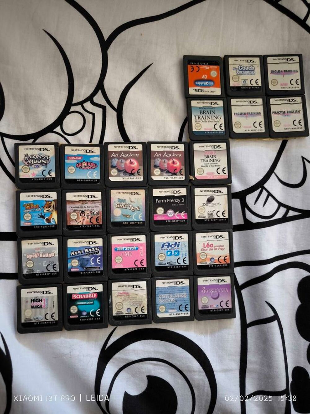 jeu Nintendo ds sans bo&icirc;te Consoles et jeux vidos