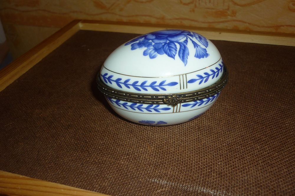 Oeuf coffret &agrave; bijoux Décoration