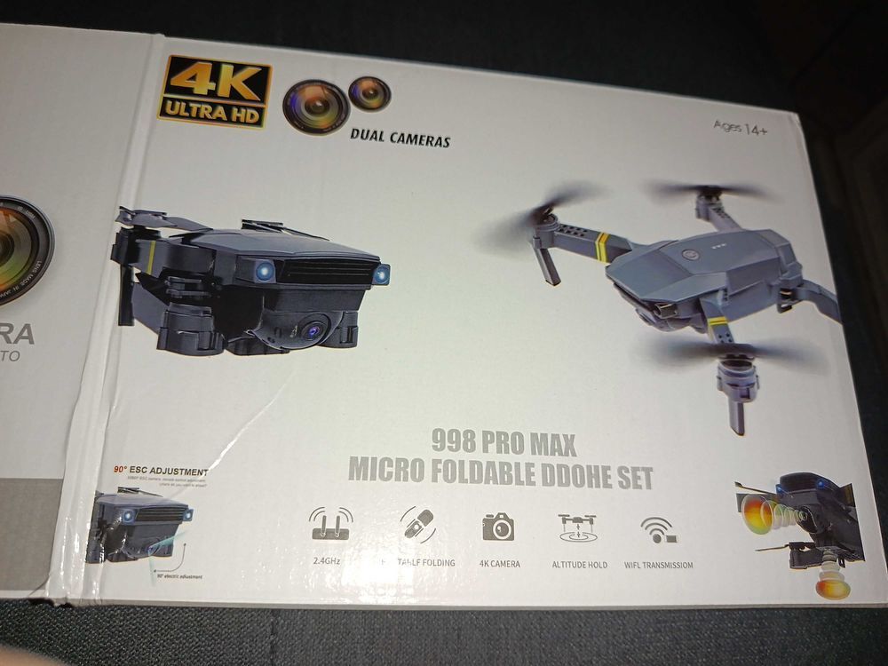 Drone pliable double cam&eacute;ras neuf Consoles et jeux vidéos