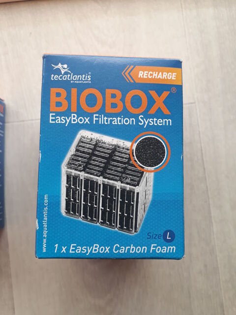 RECHARGE MOUSSE CHARBON  BIOBOX L POUR FILTRE AQUARIUM
9 06160 Juan les pins