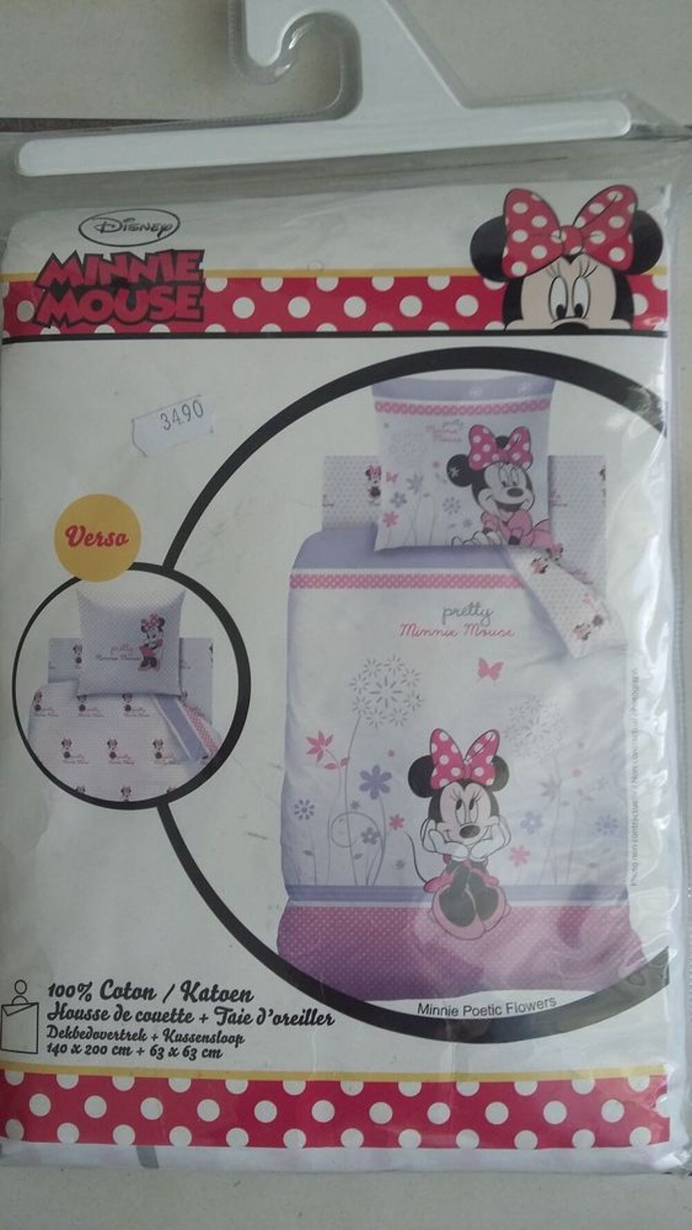 couette et housse de couette MINNIE neufs Vêtements enfants