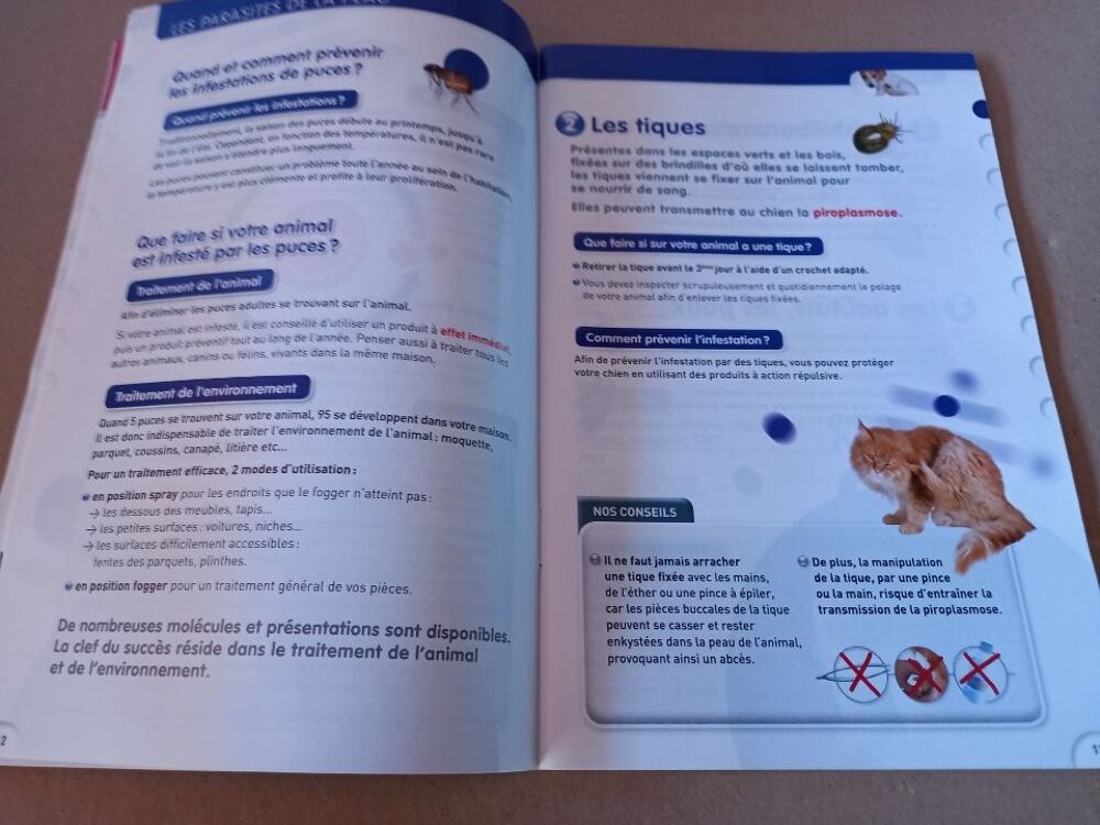 Revue conseil sant&eacute; chiens et chats Cl&eacute;ment Thequan Livres et BD