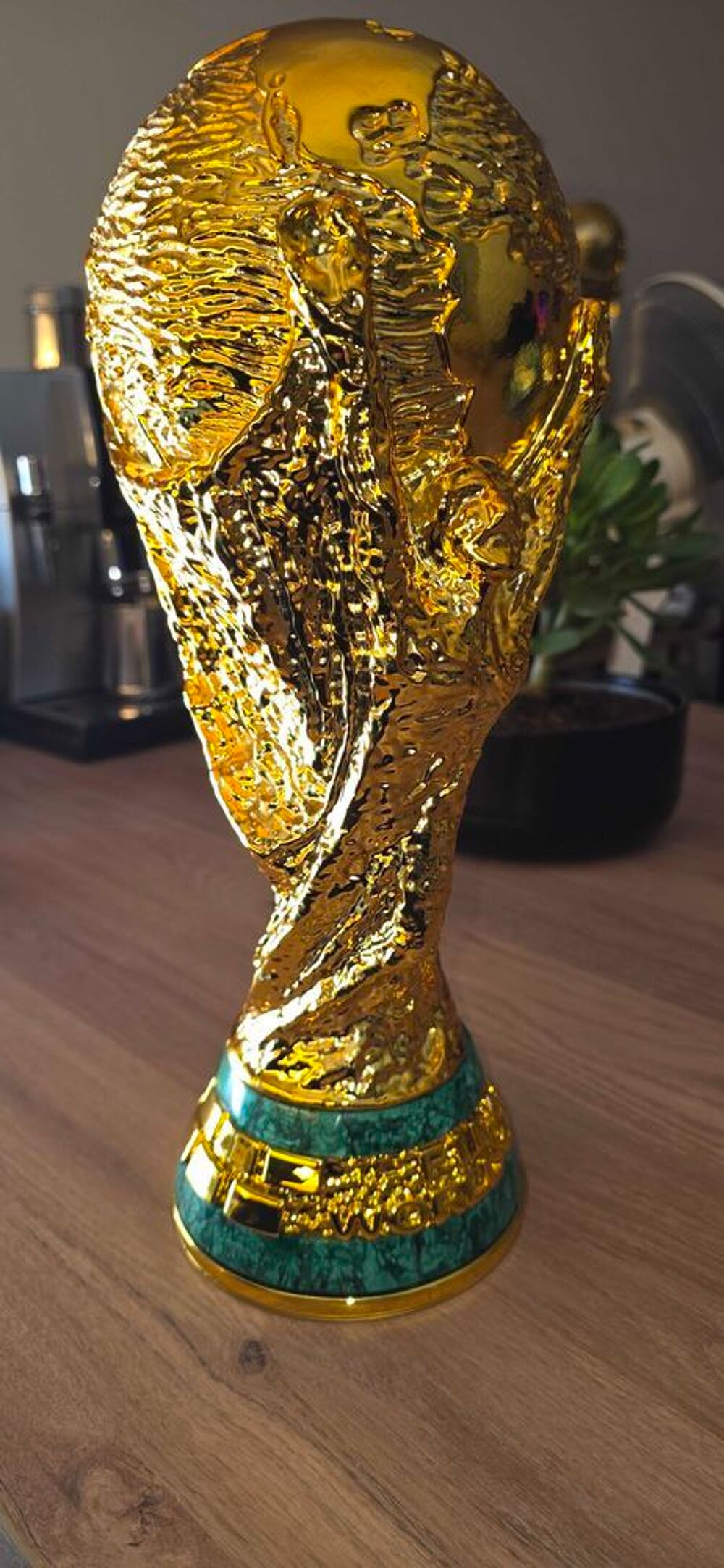 R&eacute;plique Troph&eacute;e Coupe du Monde de football 