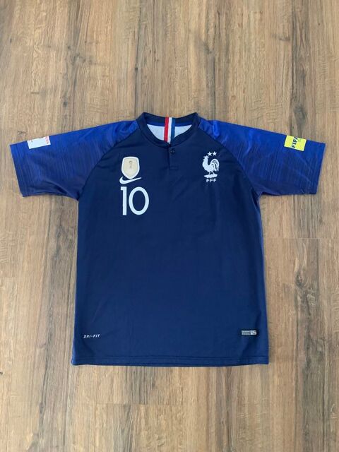 Maillot Equipe de France football Nike    Mbapp� 30 Saleilles (66)