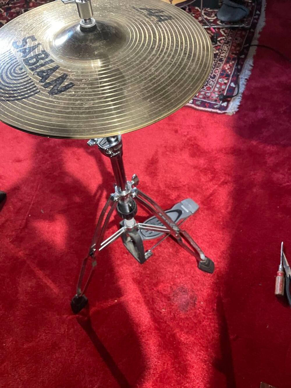 Charleyston Hi-Hat Sabian M&eacute;tal 14" Instruments de musique