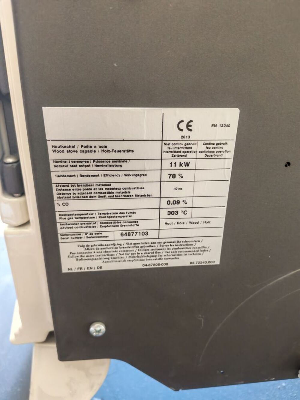 Po&ecirc;le a bois ARTENSE neuf jamais utilis&eacute; Bricolage