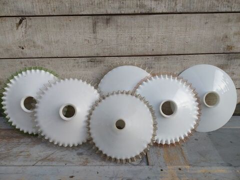 Abat-Jour Suspension Opaline Blanche Bord Pliss ou Lisse
35 Loches (37)