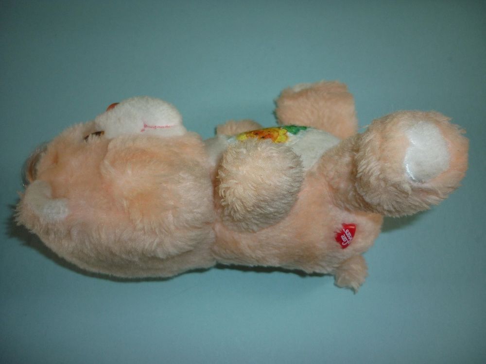 Peluche BISOUNOURS 16cm ?GROSCOPAIN? (CARE BEARS) An 80's Jeux / jouets