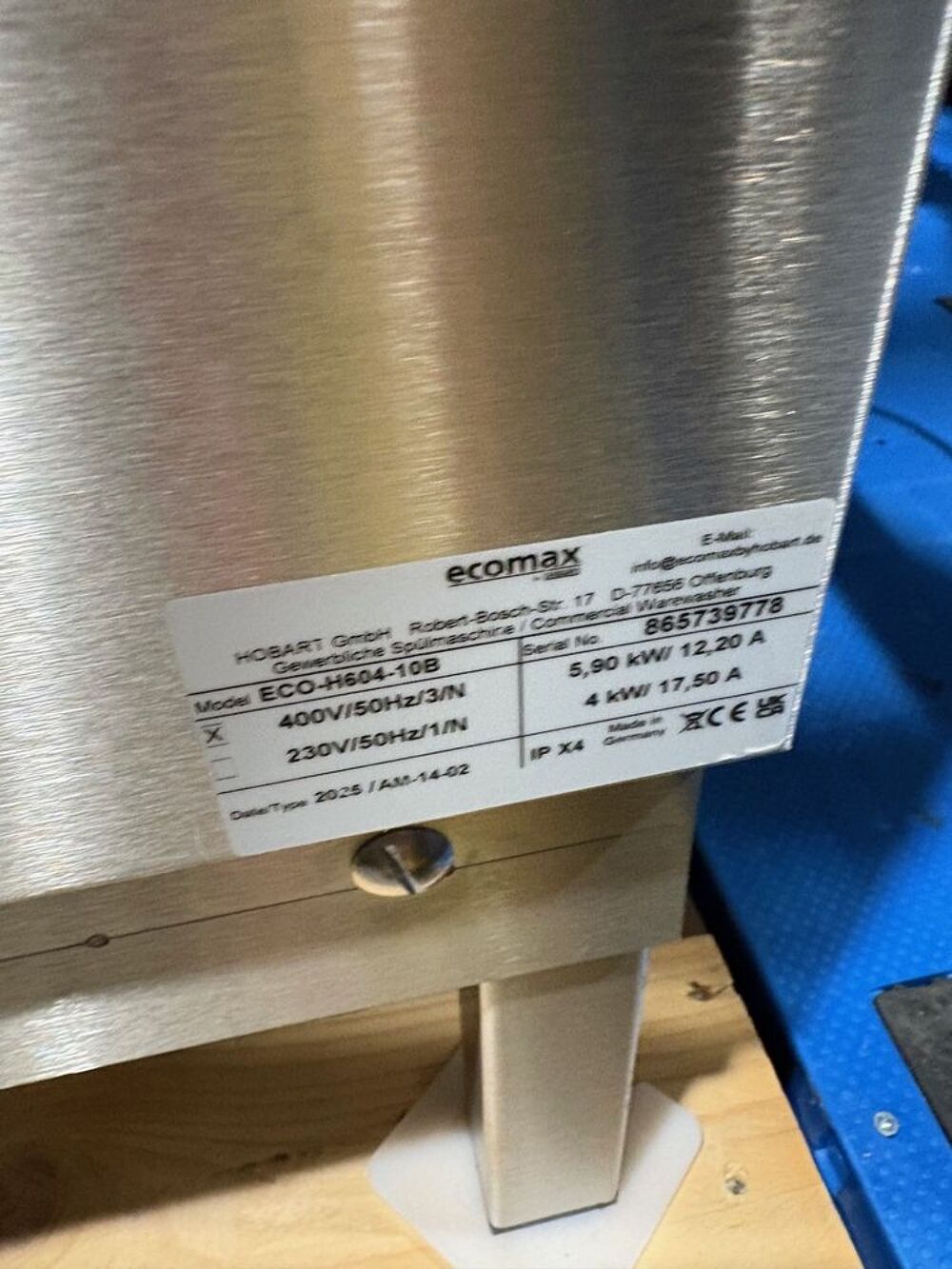 Lave Vaisselle Professionnel Electroménager