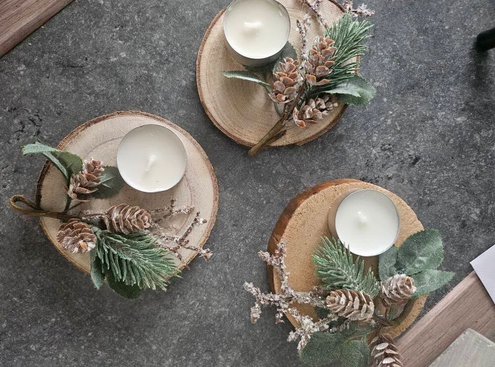 Recherche rondins de bois en don Décoration